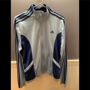 Adidas retro blue jacket